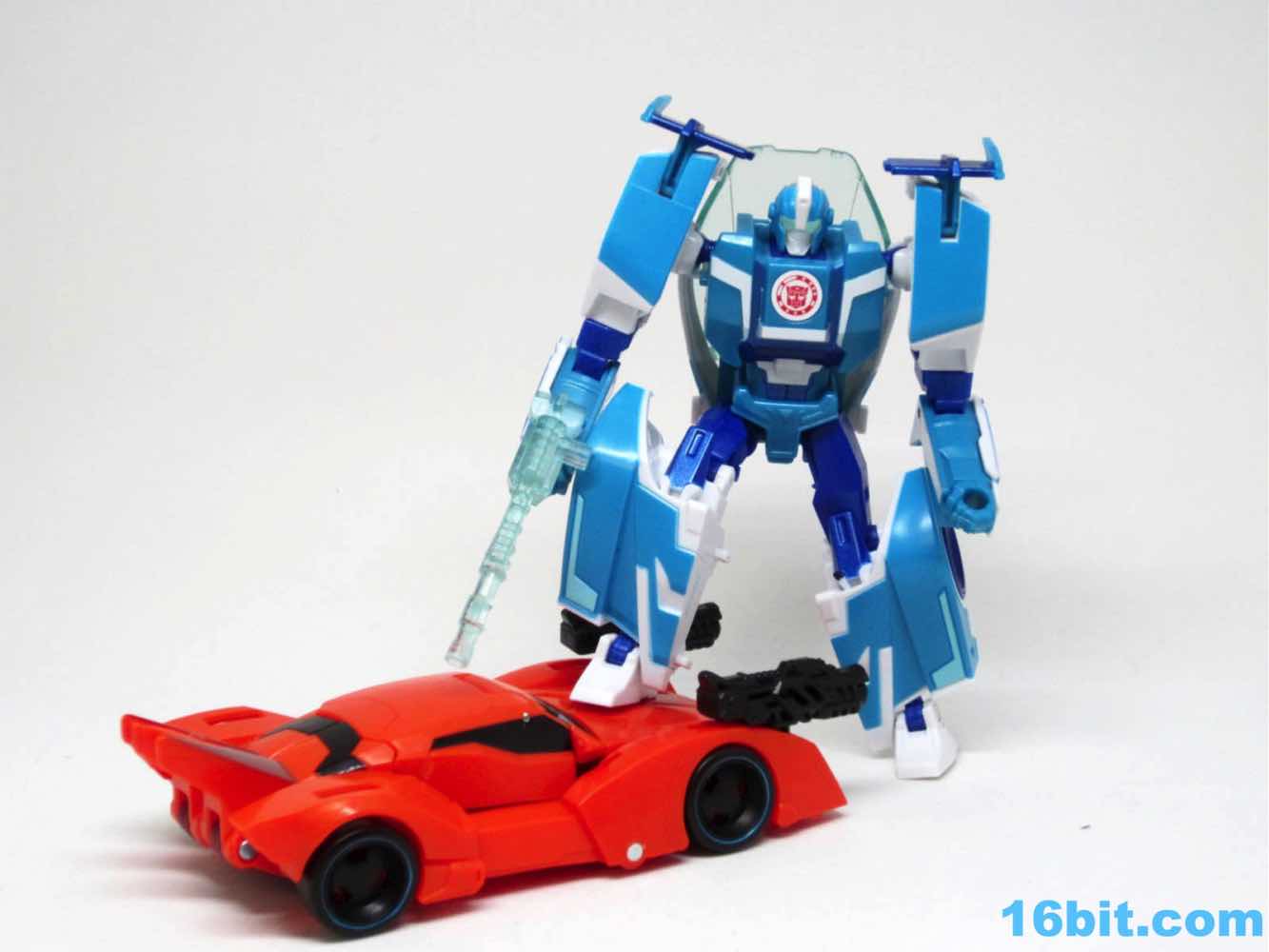 Transformers Robots In Disguise Blurr Complete Warrior Class RID 2015 