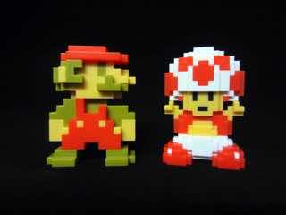 Jakks Pacific World of Nintendo 8-Bit Toad Action Figure