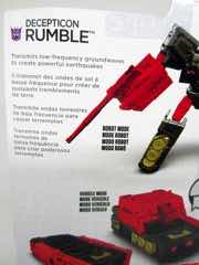 Hasbro Transformers Generations Titans Return Decepticon Rumble Action Figure