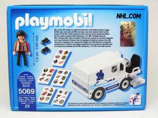 Playmobil NHL 5069 Zamboni Figure and Vehicle