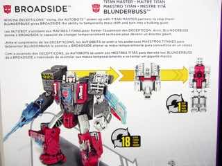 Hasbro Transformers Generations Titans Return Broadside Action Figure
