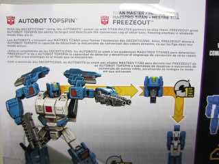 Hasbro Transformers Generations Titans Return Autobot Topspin Action Figure