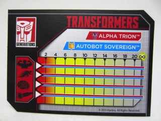 Hasbro Transformers Generations Titans Return Alpha Trion Action Figure