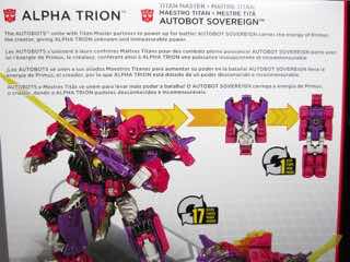 Hasbro Transformers Generations Titans Return Alpha Trion Action Figure