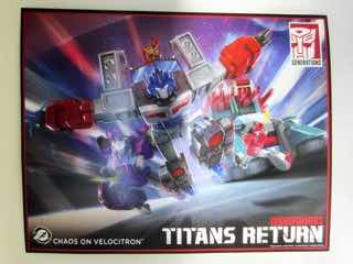 Hasbro Transformers Generations Titans Return Chaos on Velocitron Action Figure Set