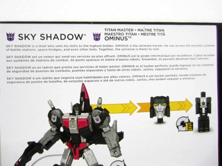 Hasbro Transformers Generations Titans Return Sky Shadow Action Figure