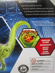 Hasbro Jurassic World Hybrid Dilophosaurus Action Figure