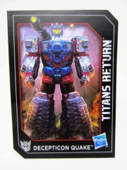 Hasbro Transformers Generations Titans Return Decepticon Quake Action Figure