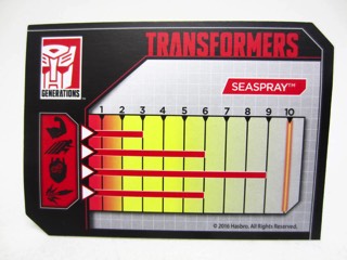 Hasbro Transformers Generations Titans Return Seaspray Action Figure