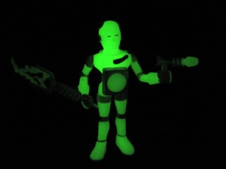 The Outer Space Men, LLC Outer Space Men Cosmic Radiation Electron+ Action Figure