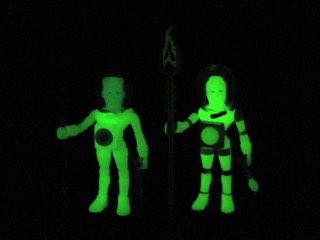 The Outer Space Men, LLC Outer Space Men Cosmic Radiation Electron+ Action Figure