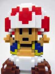 Jakks Pacific World of Nintendo 8-Bit Toad Variant Action Figure