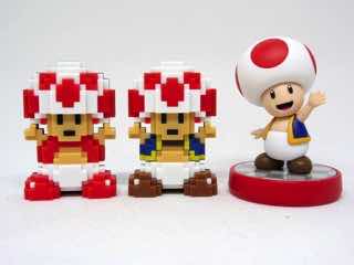 Jakks Pacific World of Nintendo 8-Bit Toad Variant Action Figure