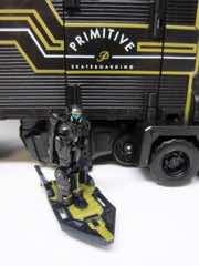 Hasbro Transformers Primitive Skateboarding Optimus Prime and Shreddicus Maximus Action Figure