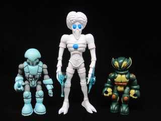 The Outer Space Men, LLC Outer Space Men White Star Orbitron Action Figure