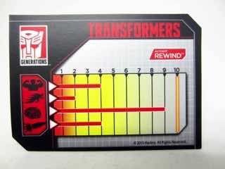 Hasbro Transformers Generations Titans Return Autobot Rewind Action Figure