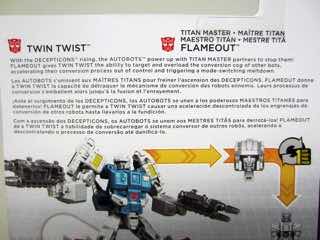 Hasbro Transformers Generations Titans Return Twin Twist Action Figure