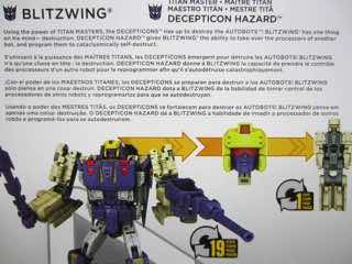 Hasbro Transformers Generations Titans Return Blitzwing Action Figure