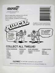 Super7 Street Fighter II M.U.S.C.L.E. Set A Mini-Figures