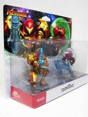 Nintendo Metroid Samus Aran and Metroid Amiibo