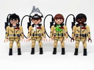 Playmobil Ghostbusters 9223 Venkman and Terror Dogs Action Figure Set