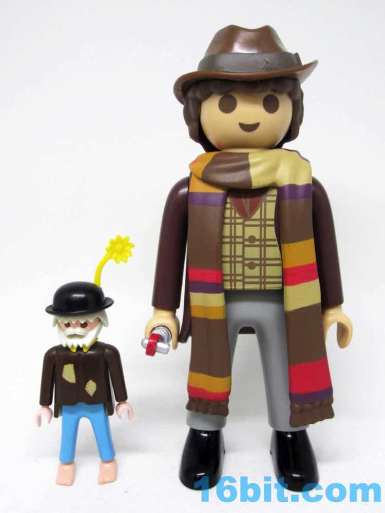 16bit.com Figure the Day Funko x Playmobil Doctor Who Fourth Doctor Action Figure