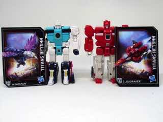 Hasbro Transformers Generations Titans Return Wingspan & Cloudraker Action Figure Set