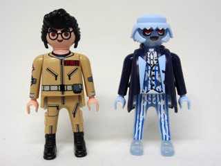 Playmobil Ghostbusters 9224 Spengler and Ghost Action Figure Set