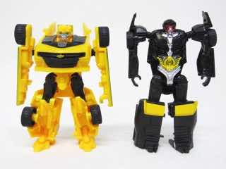 Hasbro Transformers The Last Knight Autobots Unite Bumblebee and Autobot Hot Rod Action Figure Set