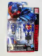 Transformers Generations Power of the Primes Vector Prime with Metalhawk Decoy Armor Action Figure