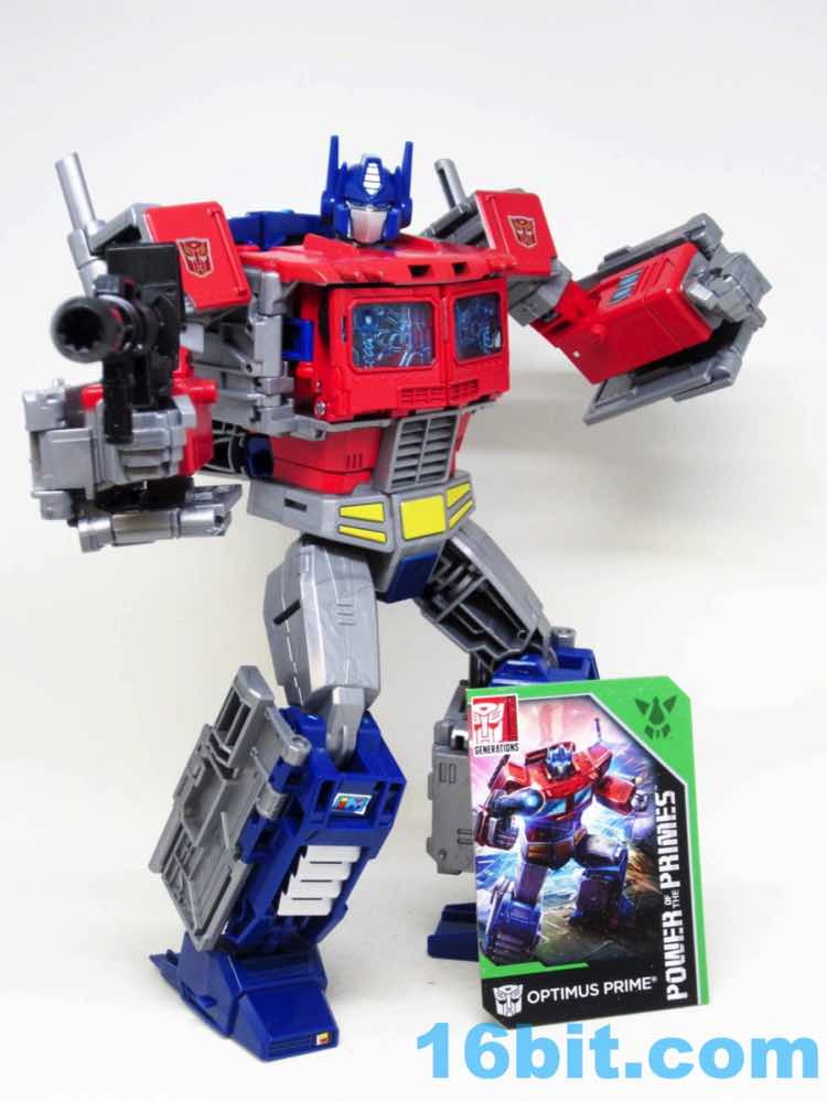 Transformers Generations Power of the Primes Leader Optimus Prime Action Figure 