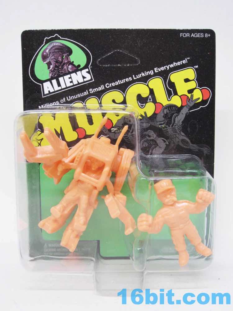 Aliens M.U.S.C.L.E Figures Powerloader /& Alien Queen Super 7 Rare Red BOXED MINT