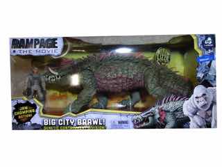 Lanard Rampage The Movie Big City Brawl! Lizzie Action Figures