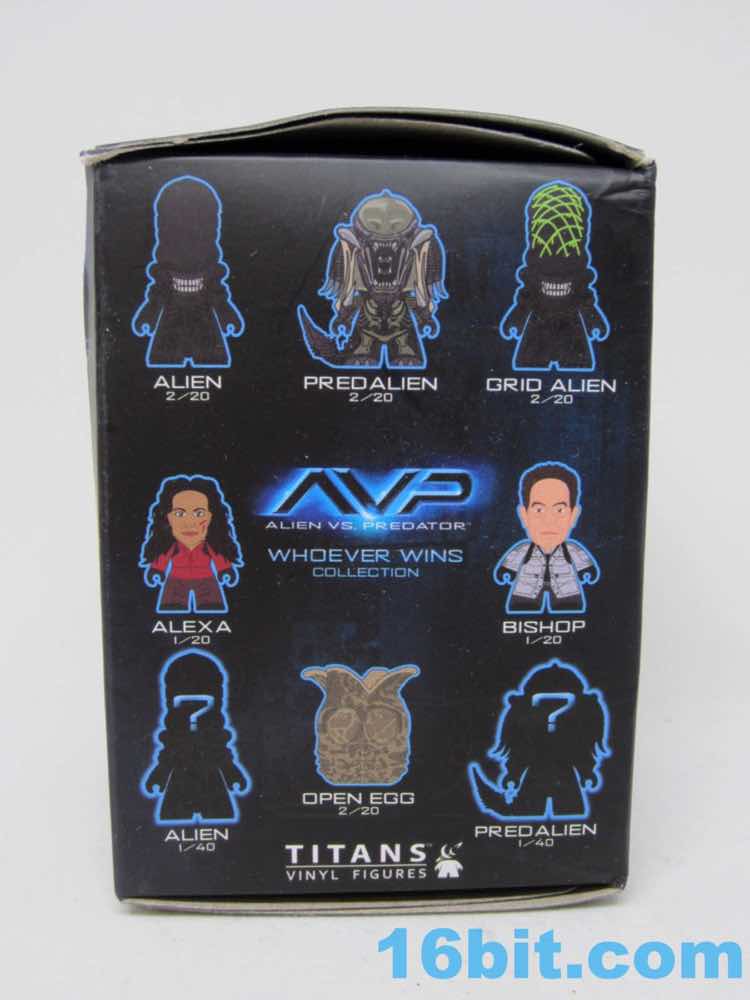 AVP Whoever Wins Collection Titans Vinyl Figures Grid Alien 2/20 
