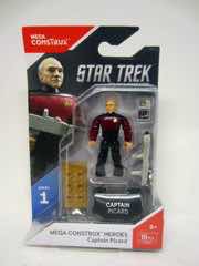 Mega Construx Heroes Star Trek: The Next Generation Captain Picard Action Figure