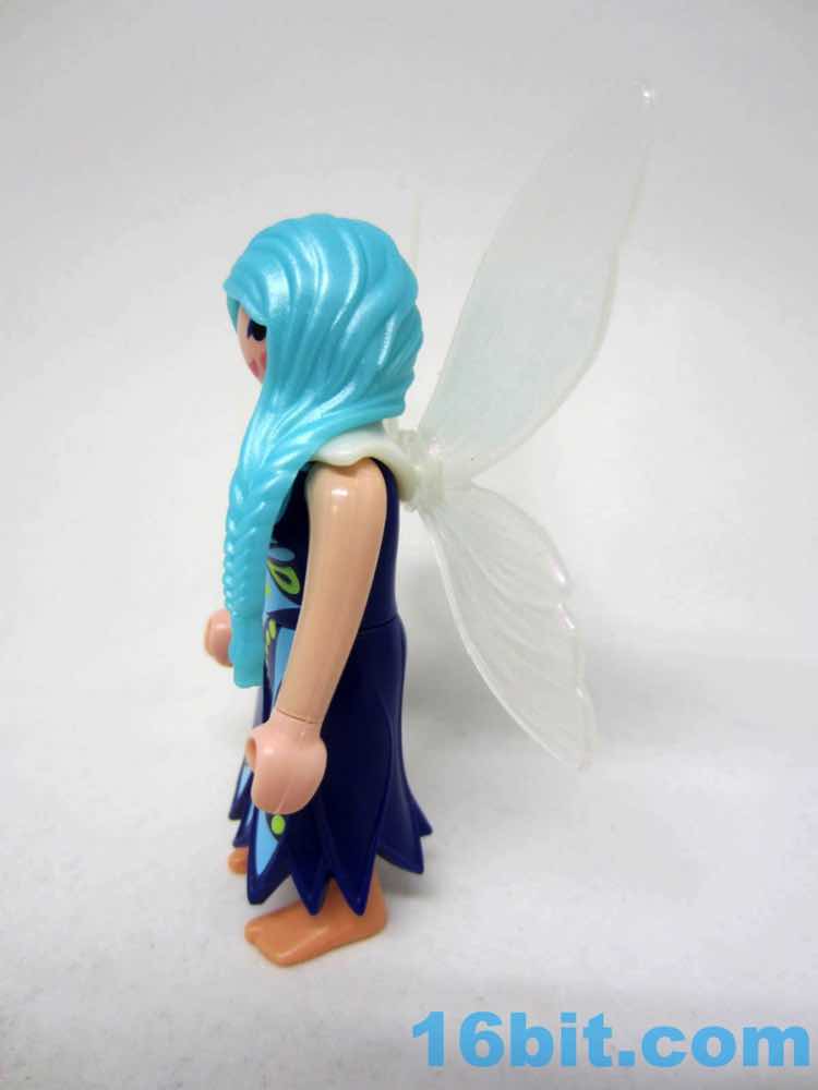 Playmobil Long Dress Fairy Lady  Figure with Hole at Back for Wing Darker Skin 
