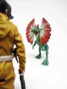 Mattel Jurassic World Dilophosaurus Action Figure