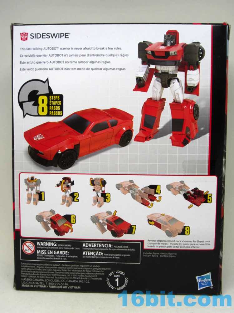 Transformers Generations Cyber Battalion Series Sideswipe Hasbro Action Figure 