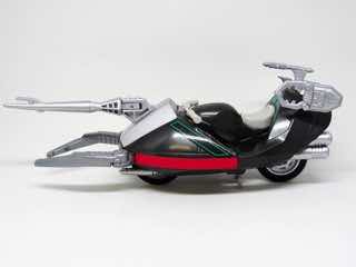 BanDai Saban's BeetleBorgs Metallix Mega Spectra Titanium Silver Sector Cycle Vehicle with Action Figure