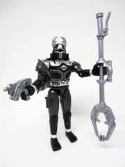 BanDai Saban's BeetleBorgs Metallix Mega Spectra Titanium Silver Sector Cycle Vehicle with Action Figure