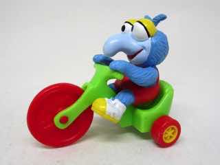 McDonald's Muppet Babies Gonzo on Bike Figure with Vehicle