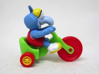 McDonald's Muppet Babies Gonzo on Bike Figure with Vehicle