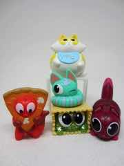 Hasbro Lost Kitties Multipack 01 Pixie Purrs, Cheesy, Stuffs, Specks, and Totes Action Figures