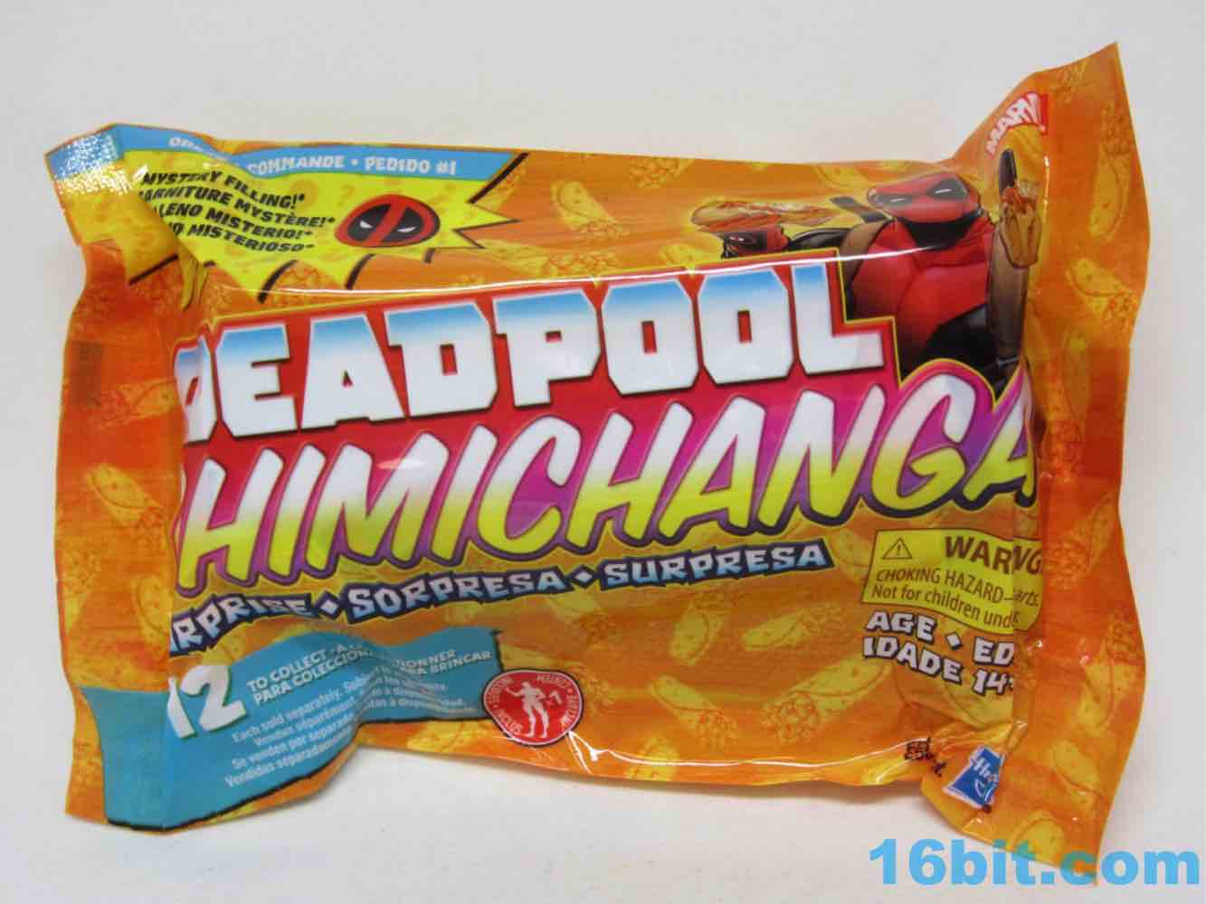 Marvel Deadpool Chimichanga Surprise with Mystery Filling (Order 1) Box of  12 Figures