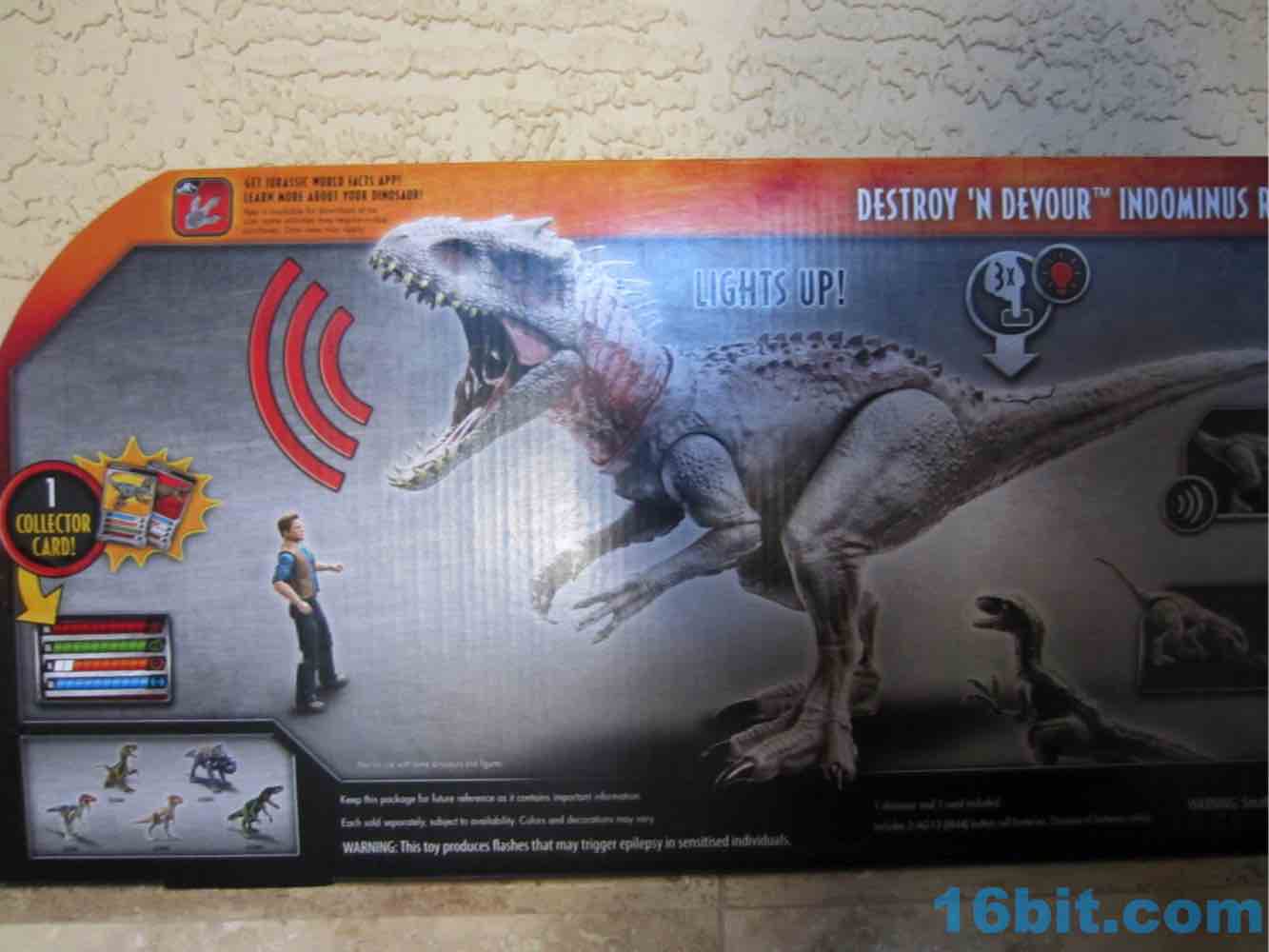 16bit Com Figure Of The Day Review Mattel Jurassic World Dino Rivals