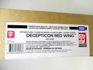 Transformers Generations War for Cybertron Siege Selects Decepticon Red Wing Action Figure
