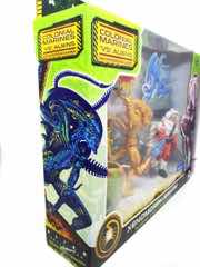 Lanard Alien Collection Xenomorph Drone, Egg & Facehugger, and Research Scientist Xenomorph Swarm Action Figure Set