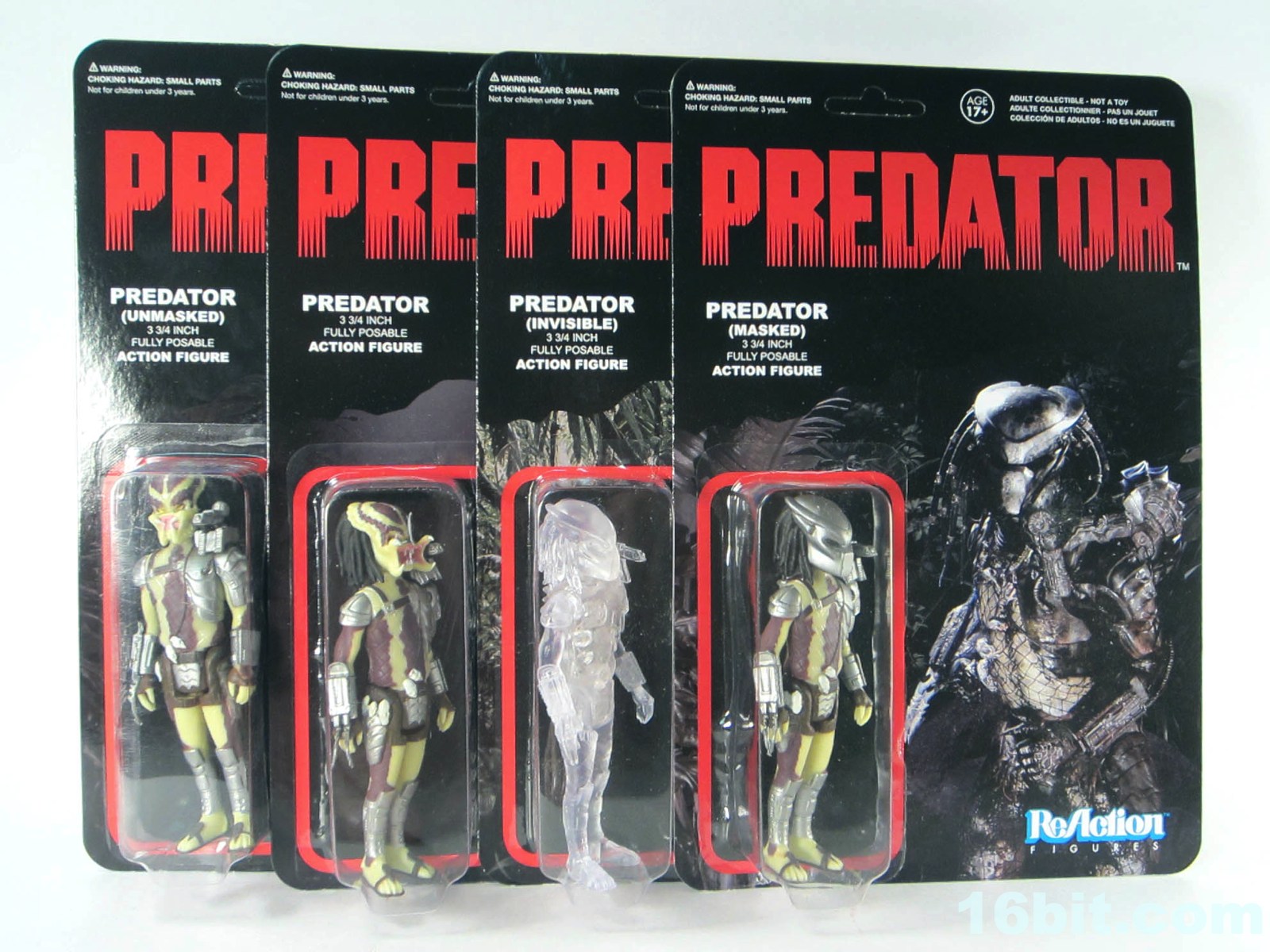 Invisible Predator ReAction Figure NEW Funko Alien Vs Predator 3 3/4 Stealth 