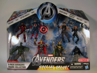 Hasbro Avengers Target Exclusive 8-Pack Figure Collection