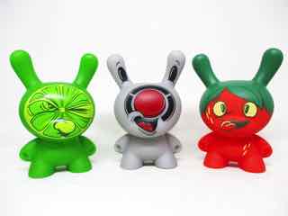 Kidrobot Dunny Strawberry, Lime, and Red Button Action Figure